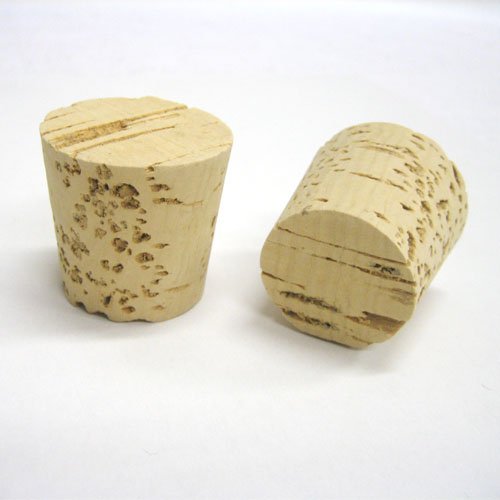 Tapered Cork Plugs MF19 100 Pcs Pack Top Diameter 1 9 16 Height 1 1 2