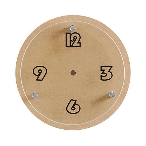 KnorrPrandell G&uuml;termann 3274000 - Glasuhr rund 21 cm M-X, Roh ling