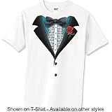 Blue Ruffle Tuxedo - Tuxedos Baby Onesie