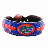 NCAA Florida Gators Team Color Football Bracelet at Amazon.com