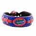 Florida Gators Team Color Football Bracelet