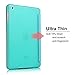 iXCC iPad Mini Case iPad Mini /2/3/ Retina Models Smart Cover with [Soft TPU Back] and Built-in Magnet for Auto Sleep/Wake Function - Blue