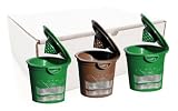 ekobrew Cup, Refillable Cup for Keurig K-Cup Brewers, Brown/Green, 3-Count by ekobrew Best Price