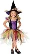 CHILD Beautiful Little Child Glitter Witch Costume (please see sizing notes)