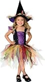  : Child Small 4-6 for 3-4 Years - Beautiful Little Child Glitter Witch Costume
