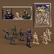 2 1/2" Army Men with Detailed Features Set