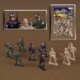 2 1/2" Army Men with Detailed Features Set