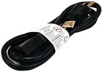 Monoprice  Black 3 Feet 16AWG NEMA 5-15 Power Extension Cord
