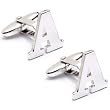 Letter A Initial Cufflinks