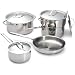 Paderno 1000-09-04 Pots for Eternity 9-Piece Charlottetown Cookware Set