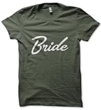 Bride Jersey Cotton T-Shirt, Olive, XX-Large