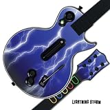 Skin Decal Cover for GUITAR HERO 3 III PS3 Xbox 360 Les Paul - Lightning Storm