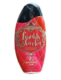 Australian Gold Frankly Scarlet Tanning Lotion Seventh Dimension Bronzer with Ultra Hot Tingle and Pink Pepper BodyBlush Blend 8.5 oz