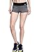 Matymats Women's Workout Running Shorts Yoga Gym Hot Short Side Pockets Fast Dry