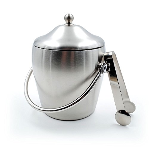 Best Stainless Steel Ice Bucket With Tongs Kitchen Gear