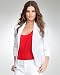 Apparel : bebe Lilia Stitch Linen Abigail Jacket
