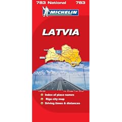 Latvia 2007 (Michelin National Maps)