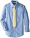 Nautica Dress Up Boys Poplin Shirt And Tie Set
