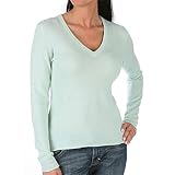 Apparel : Cullen 100% Cashmere Long Sleeve V-Neck Sweater