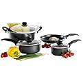 Proctor Silex 7-pc. Nonstick Cookware Set Black