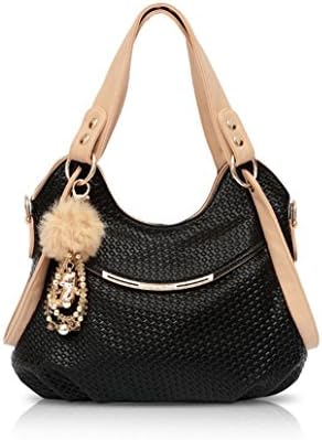 Soft leather handbag shoulder bag leisure Mobile Messenger smiley big bag new wave of female