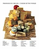 Kunstdruck Poster: Atelier Nouvelles Images "Käsespezialitäten aus aller Welt" 40 x 50
