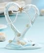 Coastal Mist Wedding/ Bridal Cake Topper- Beach Wedding Keepsake