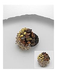 Cotton Waxed Thread Tiger Ring