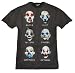 TS312 Batman Dark Knight Joker Goons Masks T-Shirt