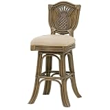 Padma's Plantation Pineapple Swivel Side Barstool