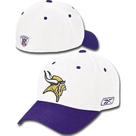 Minnesota Vikings Authentic Coaches Sideline Home White Purple Fitted Hat