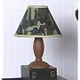 JoJo Designs Lamp Shade - Green Camo Army Military Camouflage