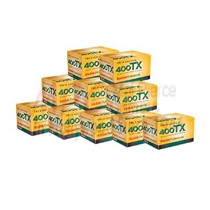 Kodak Tri-x400 135-36 35mm Black and White Film - 10 Pack