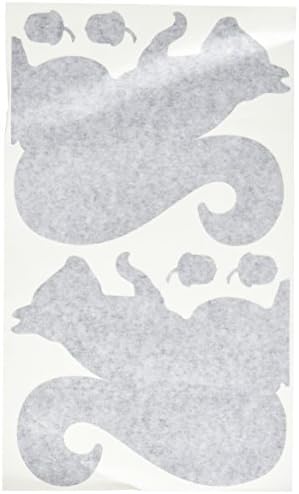 Molding Mates Squirrels and Acorn Pack 6 Molding Mates Home Decor Peel and Stick Vinyl Wall Decal Stickers