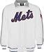 New York Mets Track Jacket: Stitches White Track Jacket