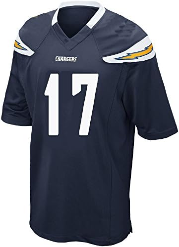 17 Philip Rivers Men's Jersey Team Color Navy Blue Small
