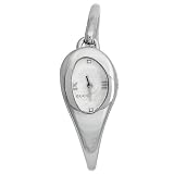 Gucci 103 Horsebit Steel/Diamond REG Women's YA103525