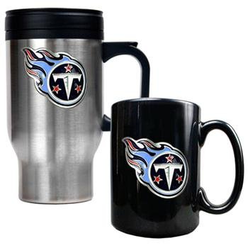 Tennessee Titans NFL Travel Mug Set