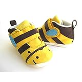 [アシックス] asics BUGSFIRST TUF121 ベビーシューズ ファーストシューズ プレゼント お祝い品 (12.5cm, ミツバチ(04M))