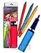 Rocket Balloon with Dual-Action Pump (Colors May Vary)