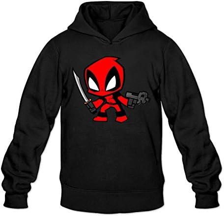 Liuliu Men's Deadpool I Have Issues Hoodie Sweatshirts