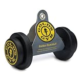 Gold's 8-1/4-Inch Rubber Gym Dumbbells Dog Toy, Large