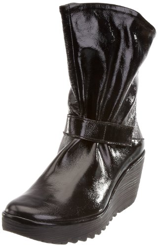 Fly London Yoshi, Damen Wedge Stiefel, Keilabsatz Preisvergleich