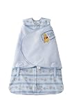 HALO SleepSack 100% Cotton Newborn Disney Swaddle, Blue Pooh