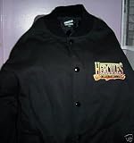 HERCULES THE LEGENDARY JOURNEYS TV BLACK JACKET LARGE KEVIN SORBO