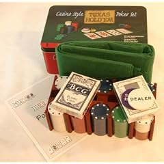 Casino Style Poker-Set/Pokerset incl. Spielkarten