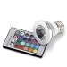 HDE Remote Controlled 16 Color LED Spotlight Bulb