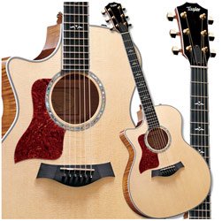Taylor Guitars 614ce-L Grand Auditorium Acoustic Electric Guitar, Left Handed