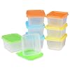 EasyLunchboxes "Mini-Dippers" Small Dip and Sauce Containers, Leak-Resistant, Set of 8