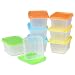 EasyLunchboxes "Mini-Dippers" Small Dip and Sauce Containers, Leak-Resistant, Set of 8